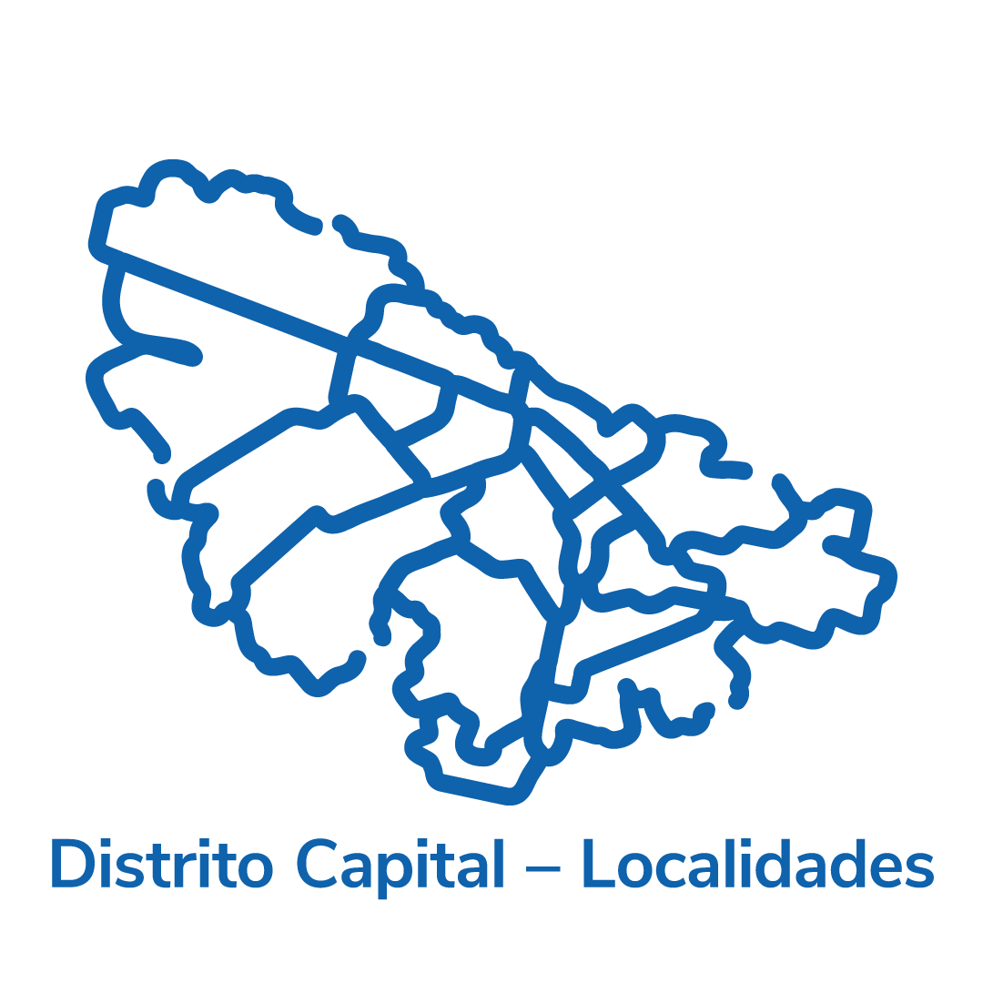 Distrito Capital - localidaes